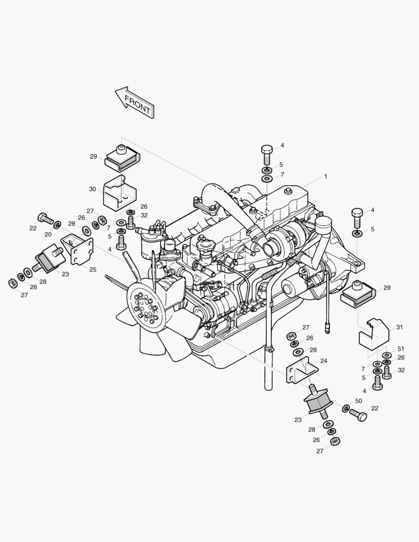 МОНТАЖ ДВИГАТЕЛЯ