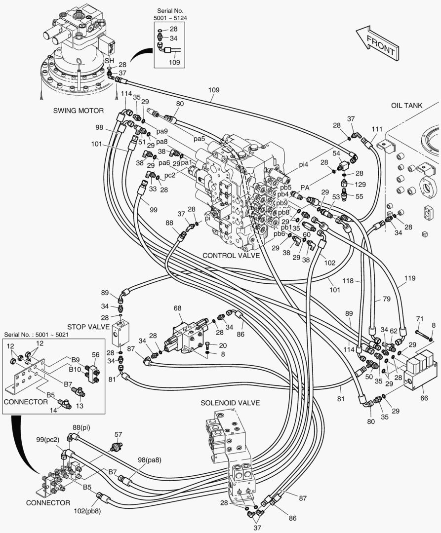 ТРУБОПРОВОД СЕРВОУПРАВЛЕНИЯ(4)