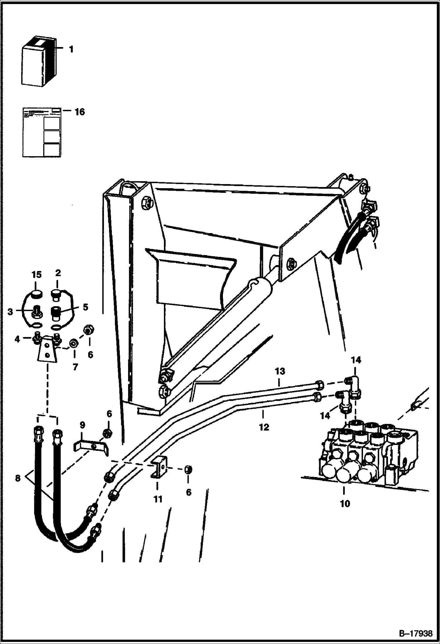 КОМПЛЕКТ ВСПОМОГАТЕЛЬНЫХ ГИДРОСИСТЕМ (ЗАДНИЙ МОСТ И КОРОБКА ПЕРЕДАЧ В СБОРЕ)