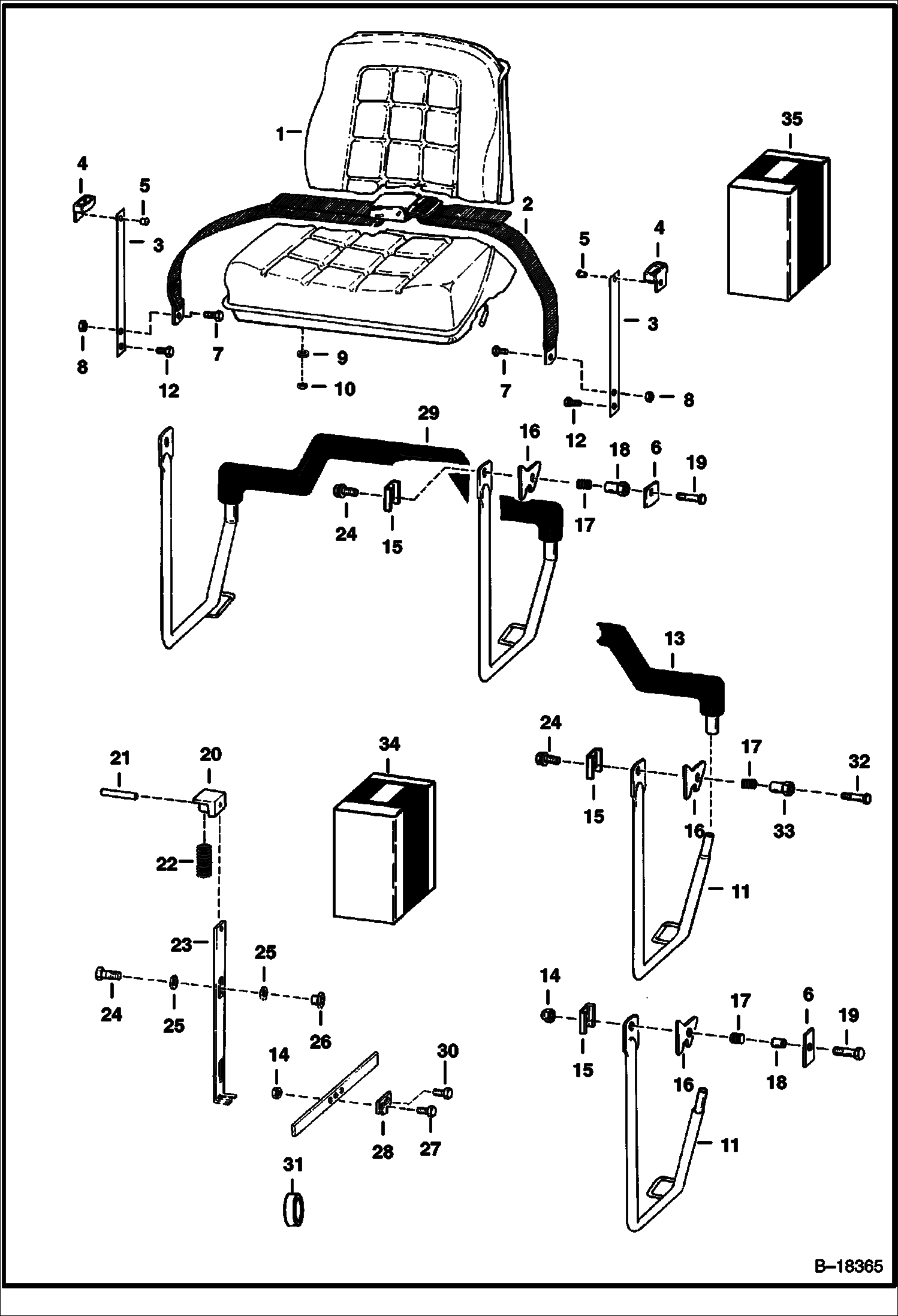 СИДЕНИЕ И ОПОРА СИДЕНЬЯ