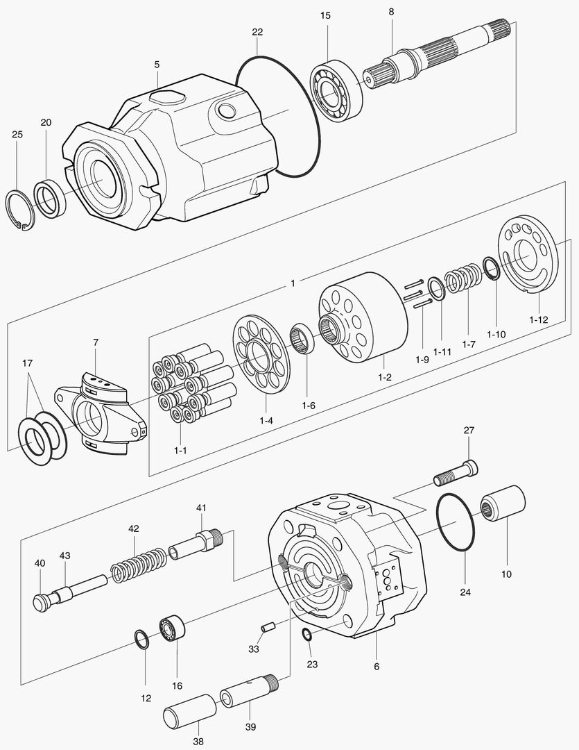 НАСОС РУЛЕВОГО УПРАВЛЕНИЯ - ФРОНТАЛЬНЫЙ(РОТОР)