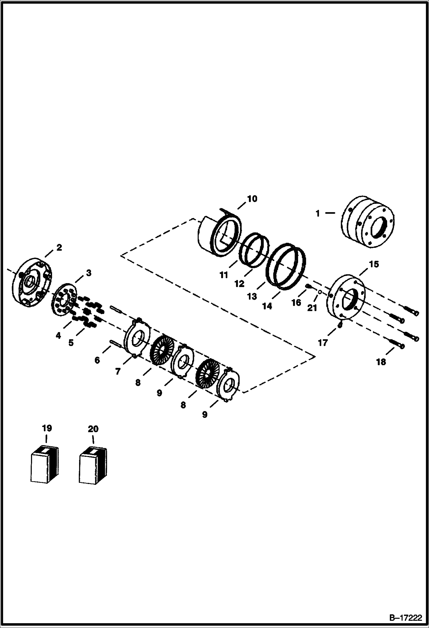 ДИСКОВЫЙ ТОРМОЗ (AUSCO) (СЕРИЙНЫЙ НОМЕР 562211955 И ВЫШЕ, 516511094 И ВЫШЕ)