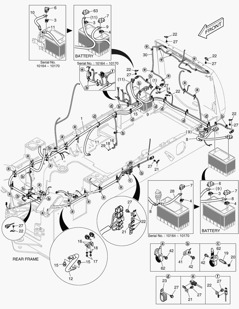 1461 ELECTRIC PARTS(3) - WIRING [10164~]