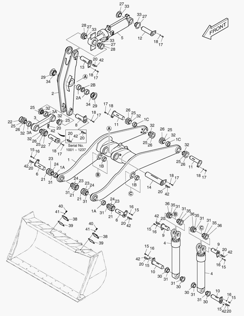 РУКОЯТЬ ПОГРУЗЧИКА