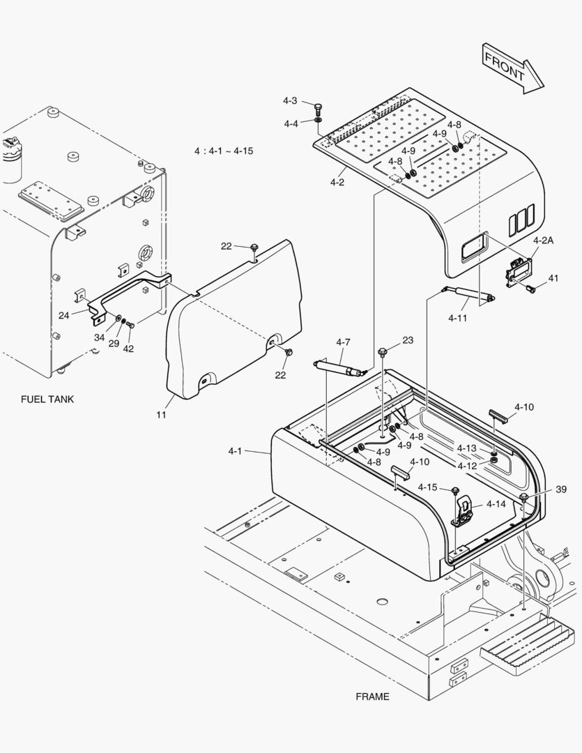 КРЫШКА АККУМУЛЯТОРА