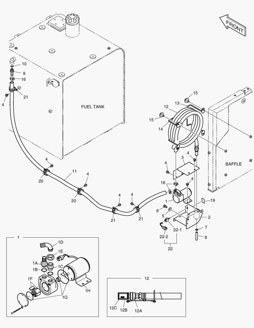 6100 FUEL FILLER PUMP