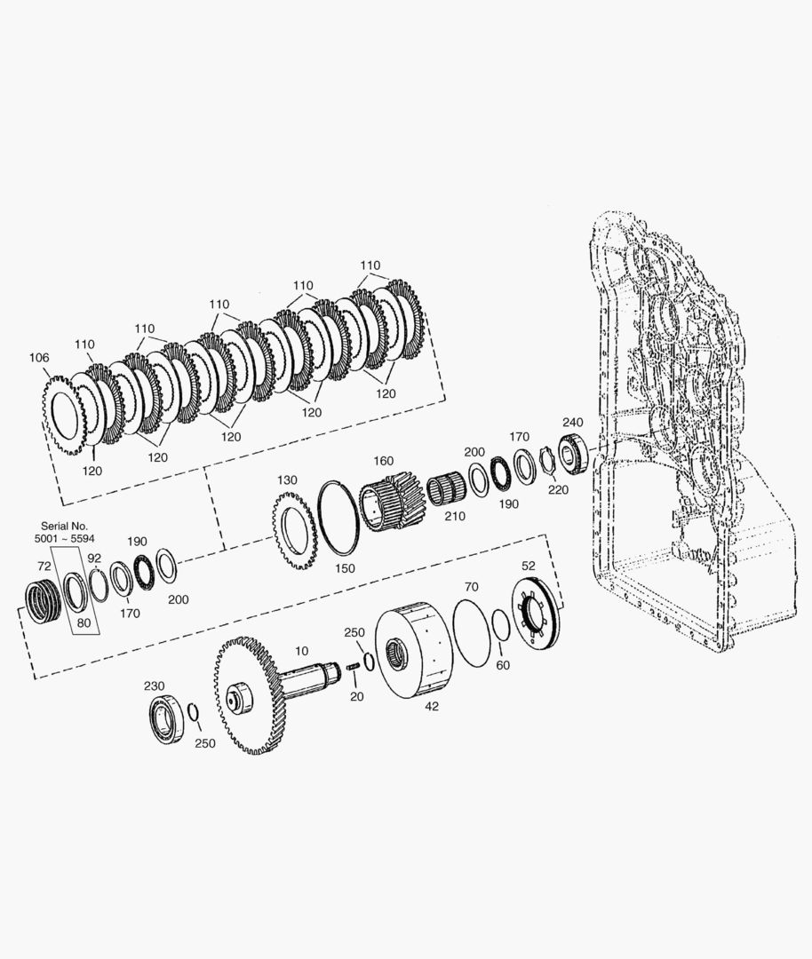 СЦЕПЛЕНИЕ - K1 - ТРАНСМИССИЯ