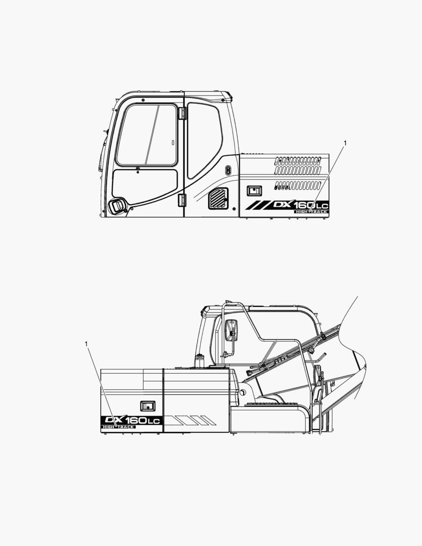 5470 DECAL - HLC(DX160LC-3)