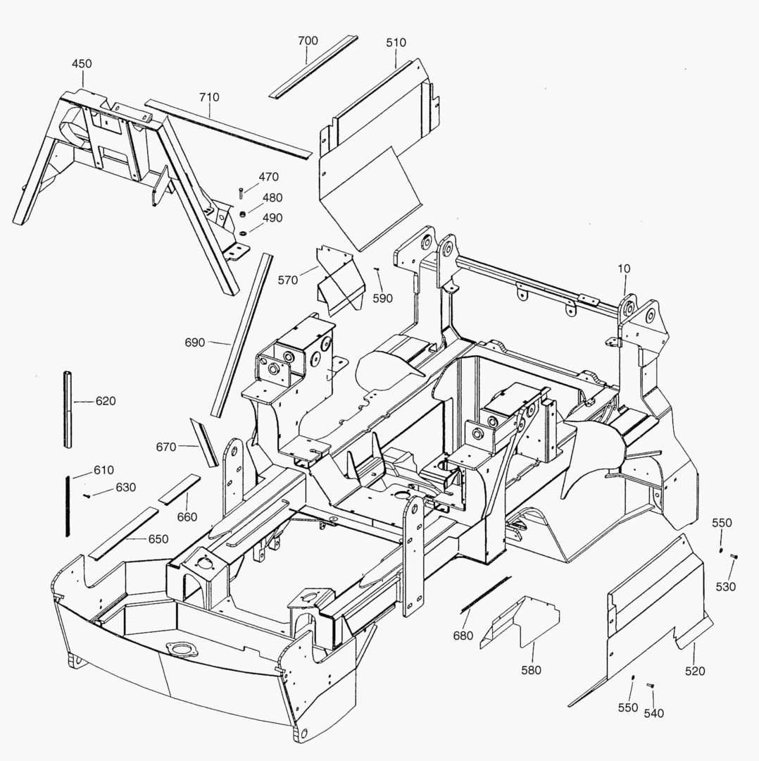G240-4 FRONT FRAME