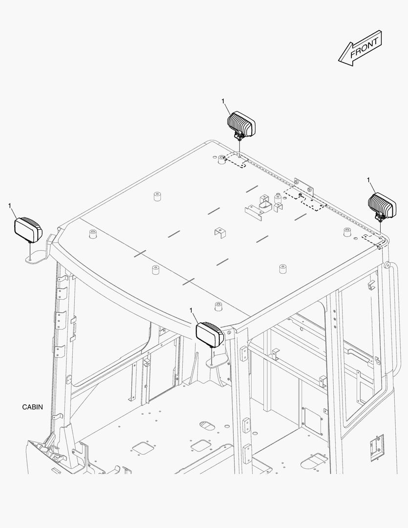 5800 WORKING LAMP - LED