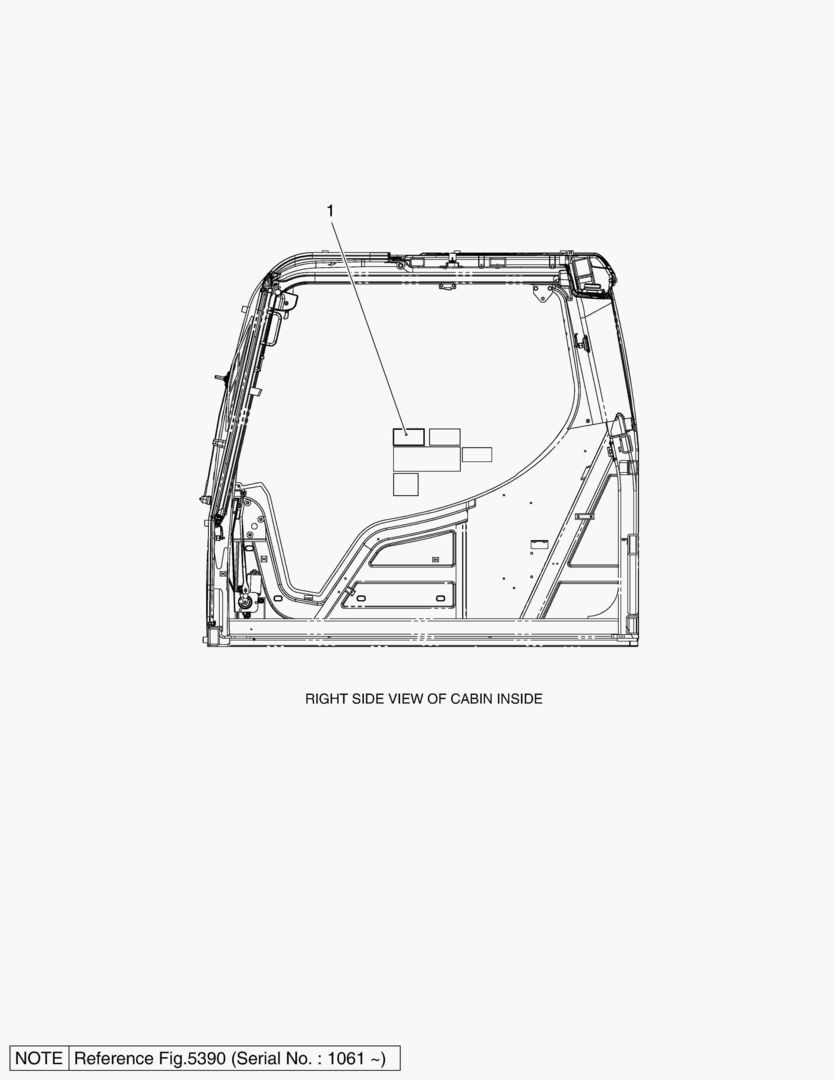 5400 DECAL - BOOM FLOATING(EUROPE) [1001~1060]