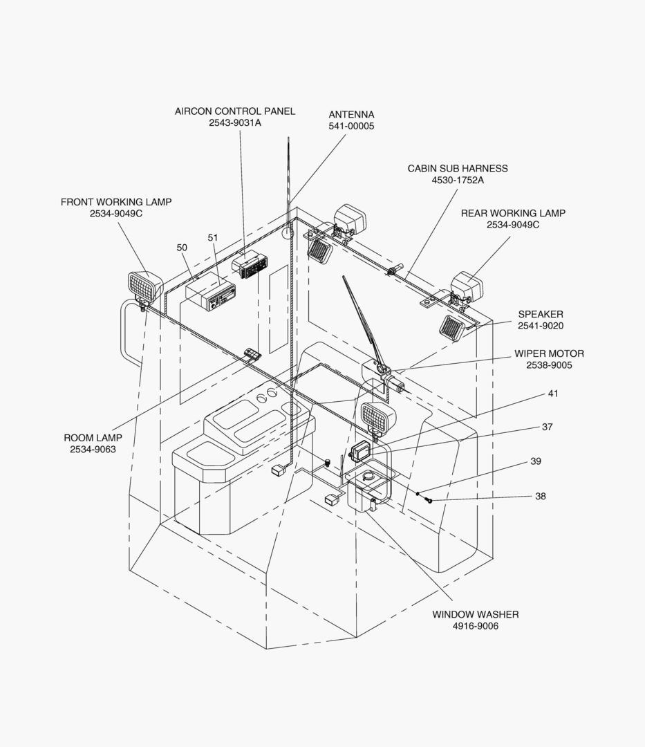 ЭЛЕКТРИЧЕСКИЕ ЗАПЧАСТИ(4)-КАБИНА