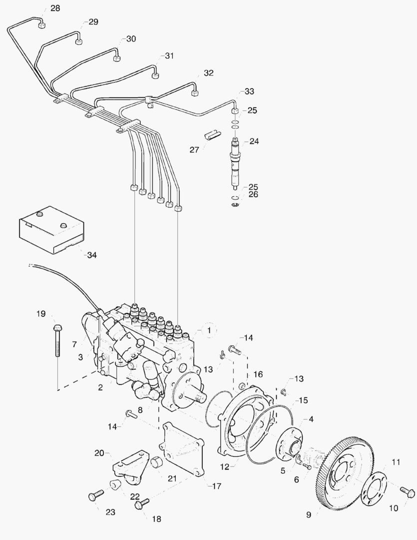Спецтехника G010-79 INJECTION PUMP; DELIVERY PIPE - главное фото