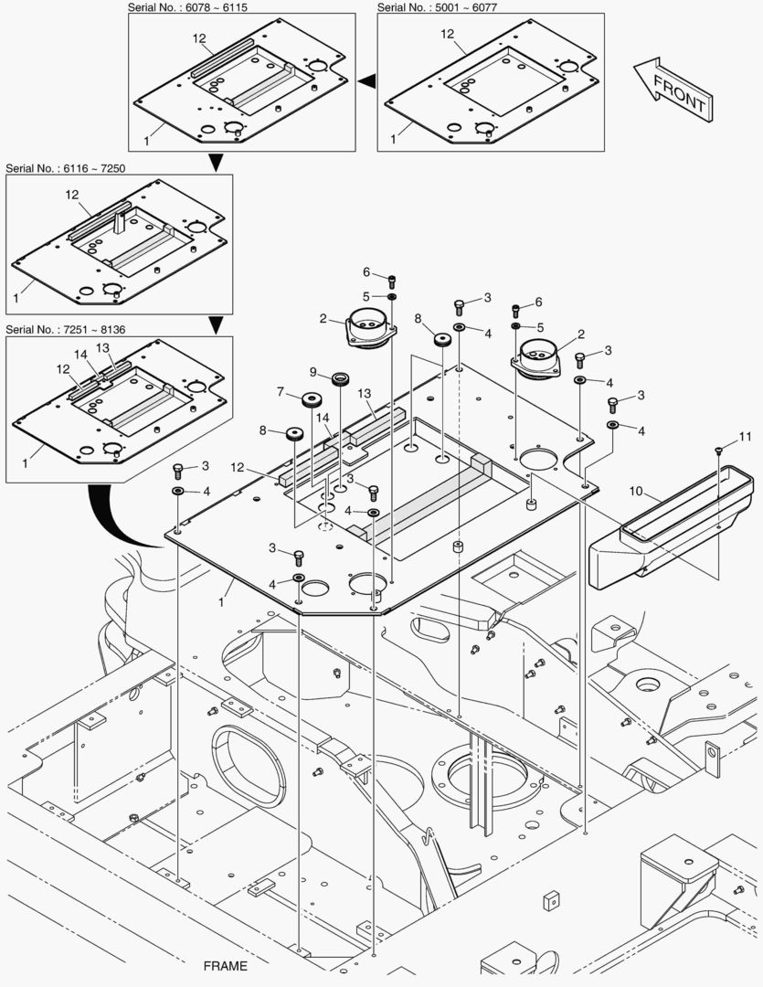 ЛИСТ НАСТИЛА - ЗАДНИЙ