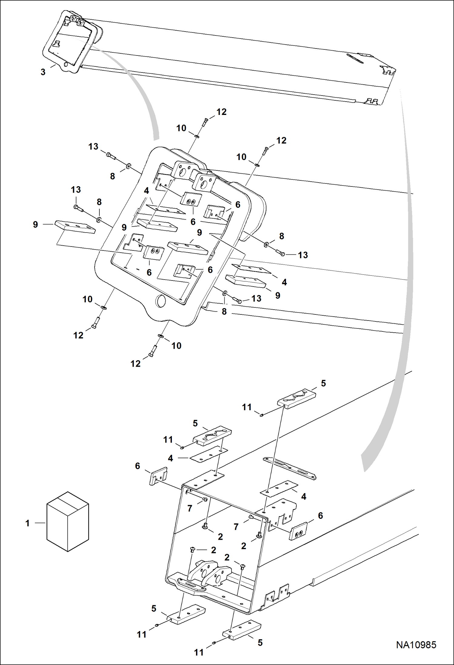 ВТОРАЯ ПРОМЕЖУТОЧНАЯ СТРЕЛА (ЗАМЕНА) (СЕРИЙНЫЙ НОМЕР 363311001 - 363312000)