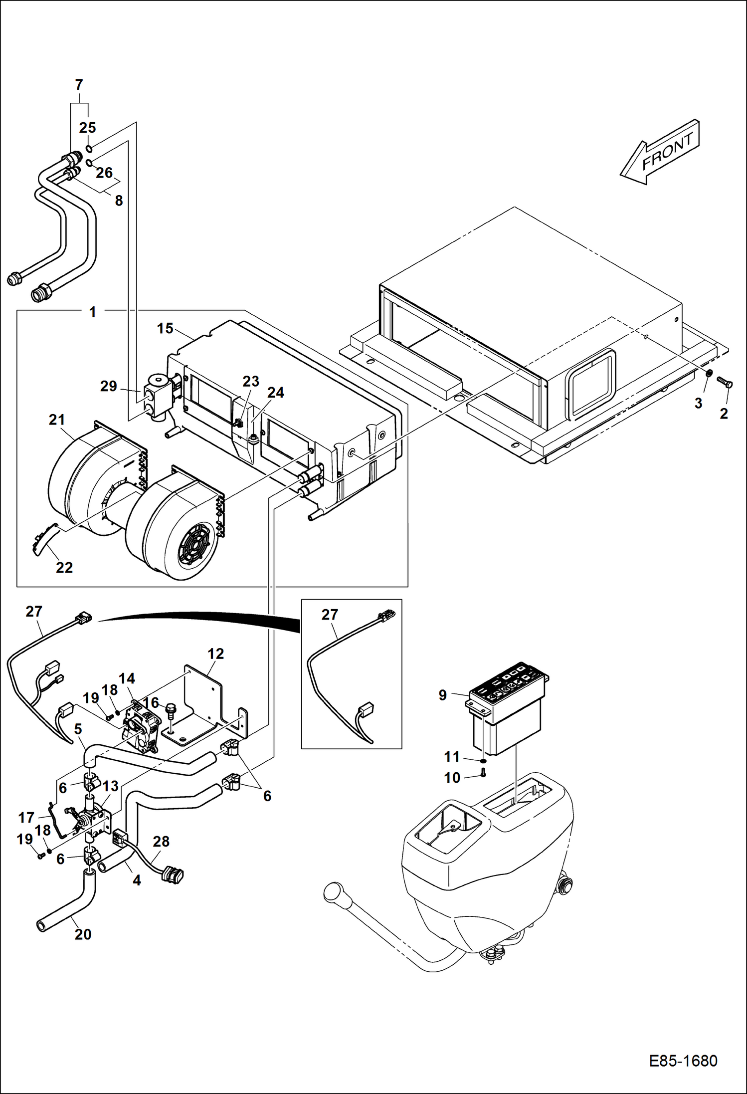 КОНДИЦИОНИРОВАНИЕ ВОЗДУХА (КАБИНА)