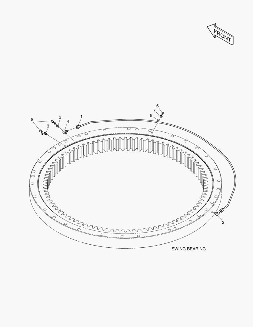 ТРУБОПРОВОД СМАЗОЧНОЙ СИСТЕМЫ