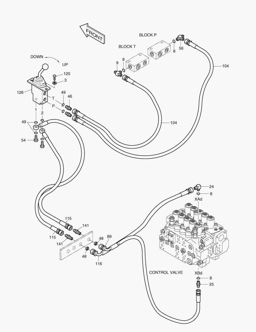 ТРУБОПРОВОД СЕРВОУПРАВЛЕНИЯ(6)