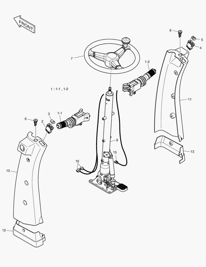 РУЛЕВАЯ КОЛОНКА В СБОРЕ