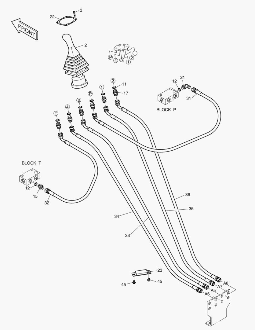 ТРУБОПРОВОД СЕРВОУПРАВЛЕНИЯ(7)