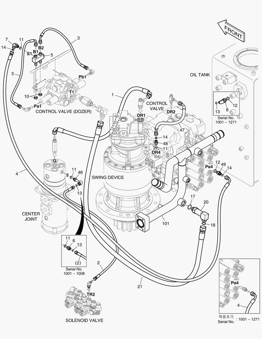 ТРУБОПРОВОД СЕРВОУПРАВЛЕНИЯ - БУЛЬДОЗЕР(1)