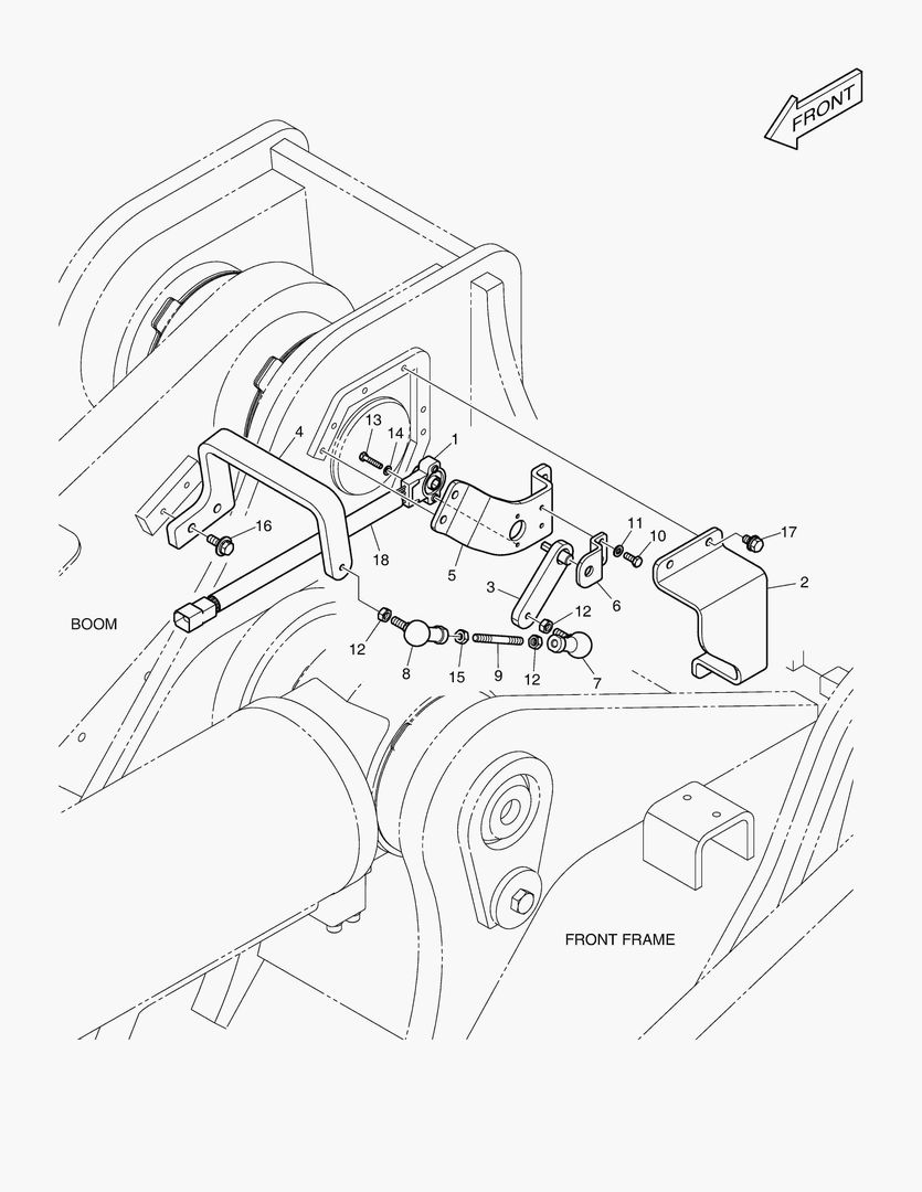 УДАРНАЯ РУКОЯТЬ ПОДЪЕМА В СБОРЕ