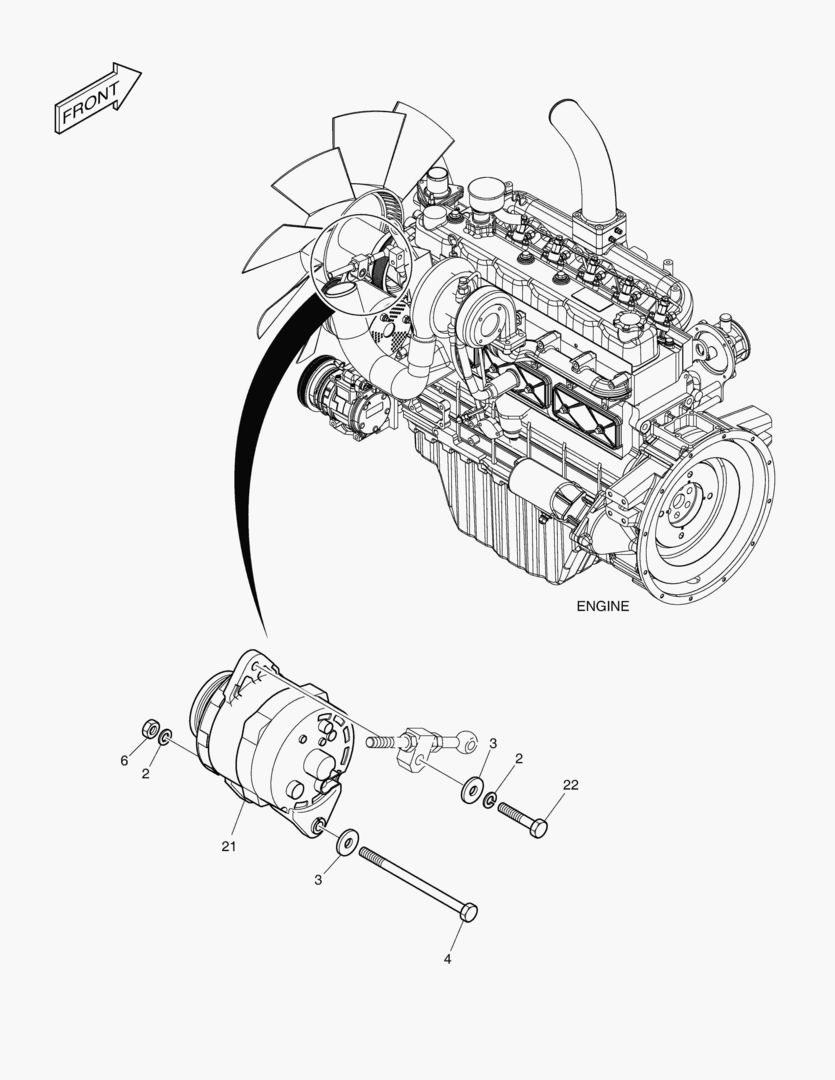 Спецтехника 7130 ALTERNATOR - 50A [13240~18573]