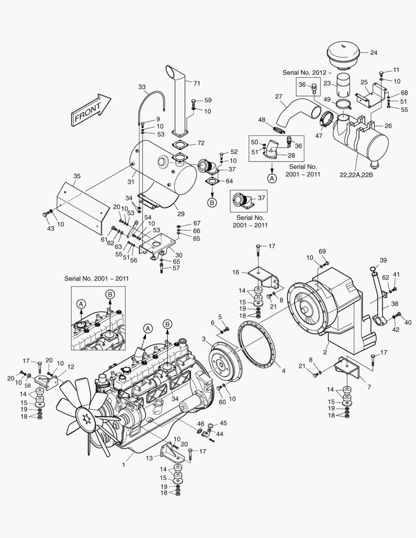 МОНТАЖ ДВИГАТЕЛЯ