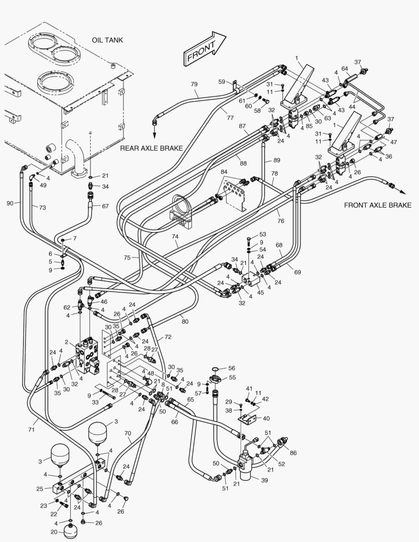 1230 BRAKE PIPING [1001~1027]