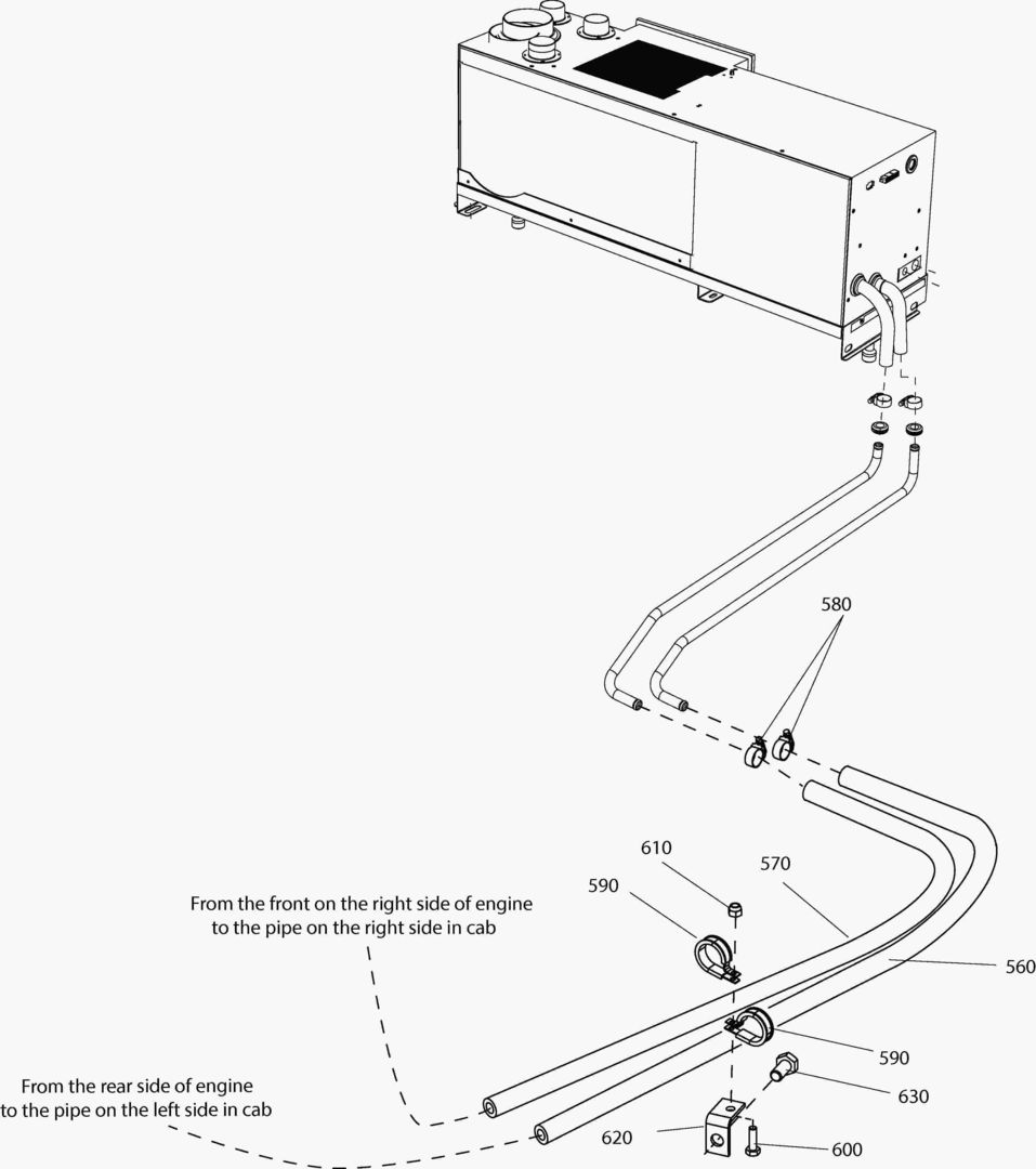 G380-10 AIR CONDITION - OUTSIDE CAB