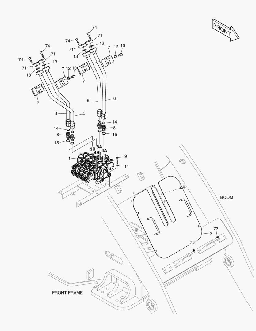 РЕКУЛИРУЮЩИЙ КЛАПАН ТРУБОПРОВОДА - 4 КАТУШКИ