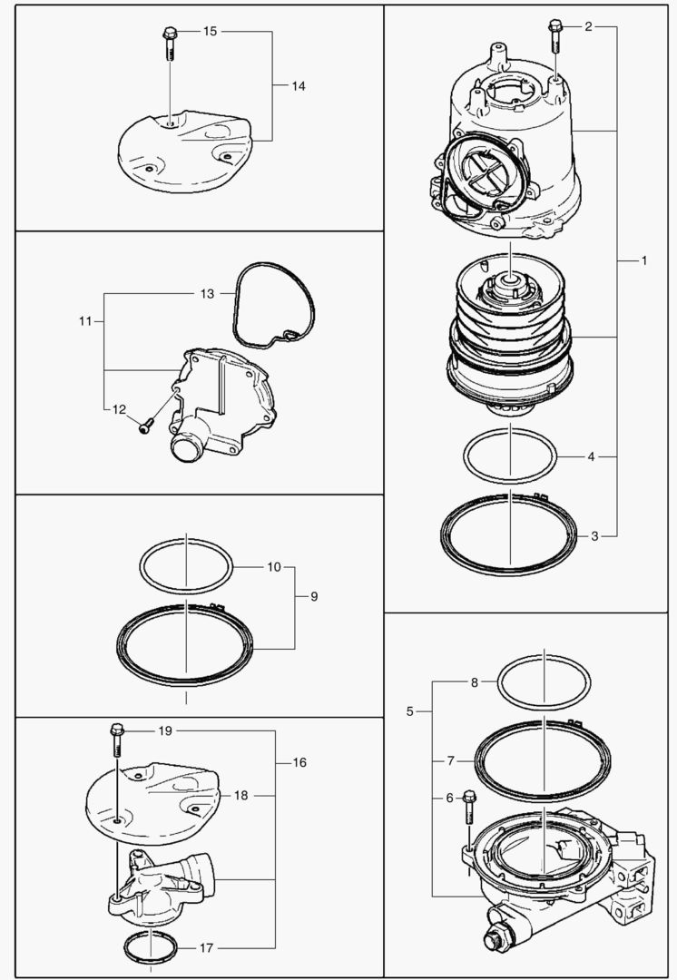 КОМПЛЕКТ ИЗОЛЯЦИИ - МАСЛЯНЫЙ СЕПАРАТОР