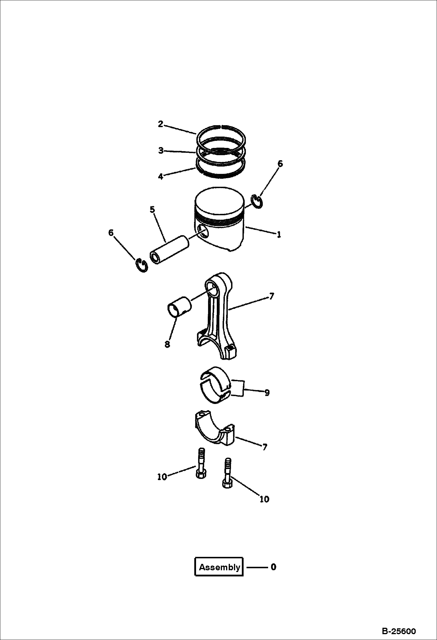 ПОРШЕНЬ И СОЕДИНИТЕЛЬНАЯ ТЯГА