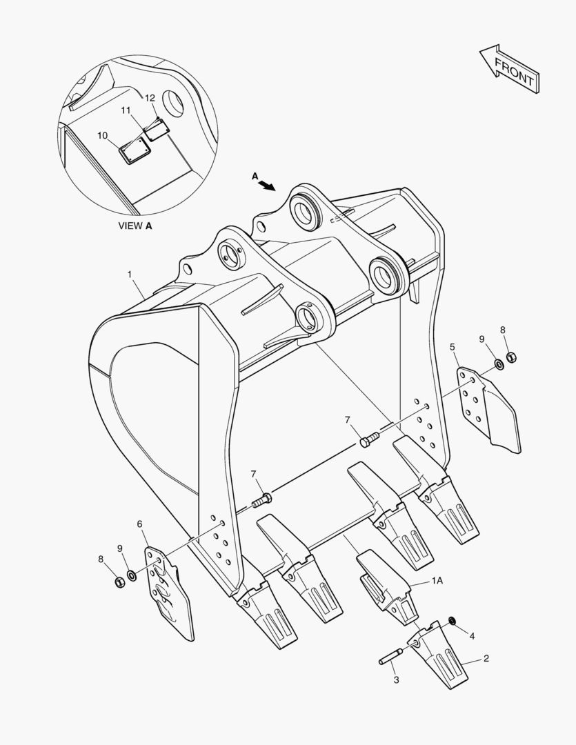 3130 BUCKET ASS`Y - 2.14mВі