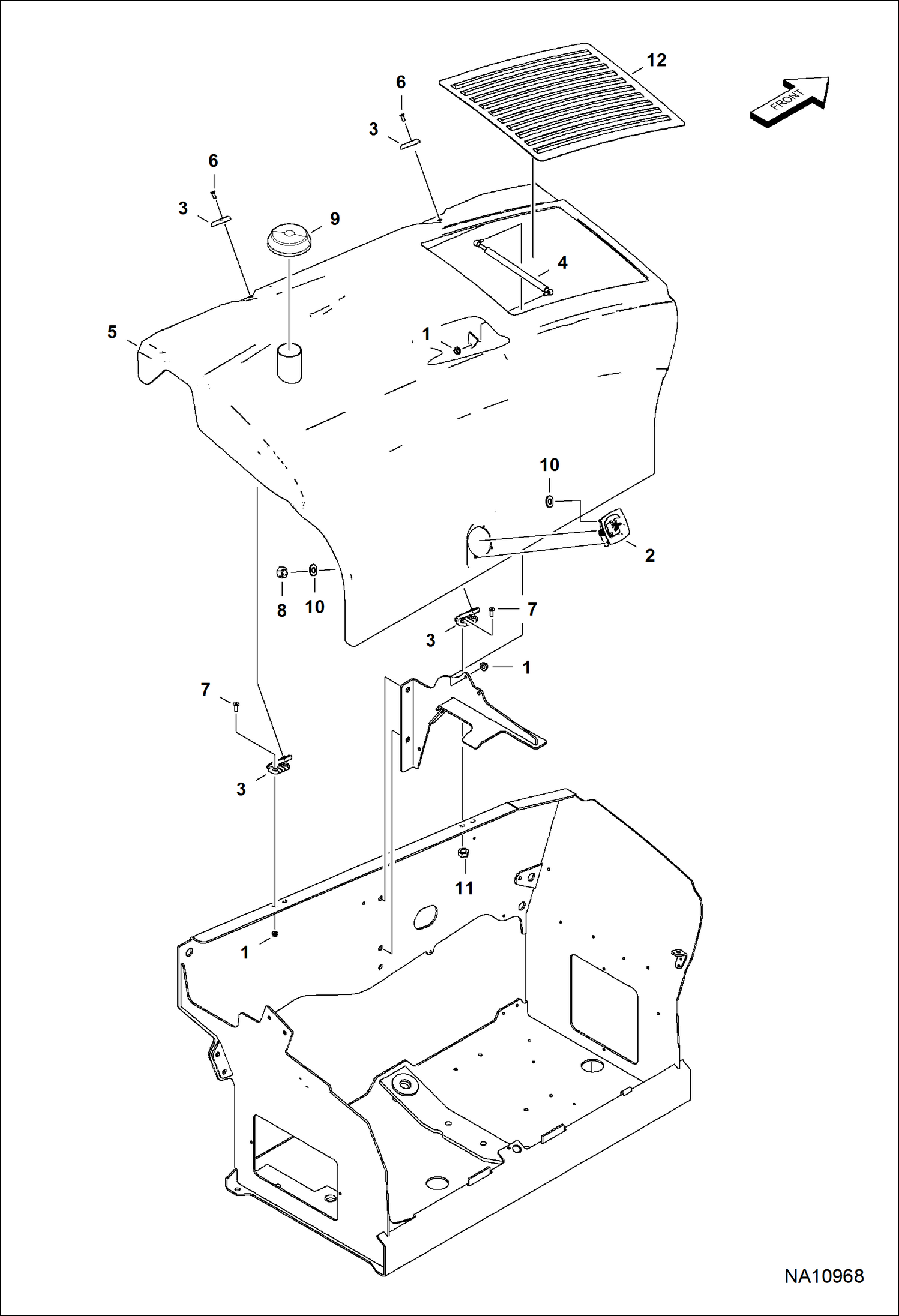 КАПОТ ДВИГАТЕЛЯ