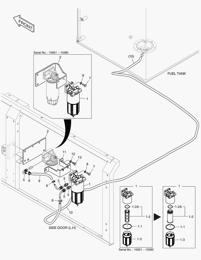 7185 ADDITIONAL WATER SEPARATOR ASS`Y [7490~]