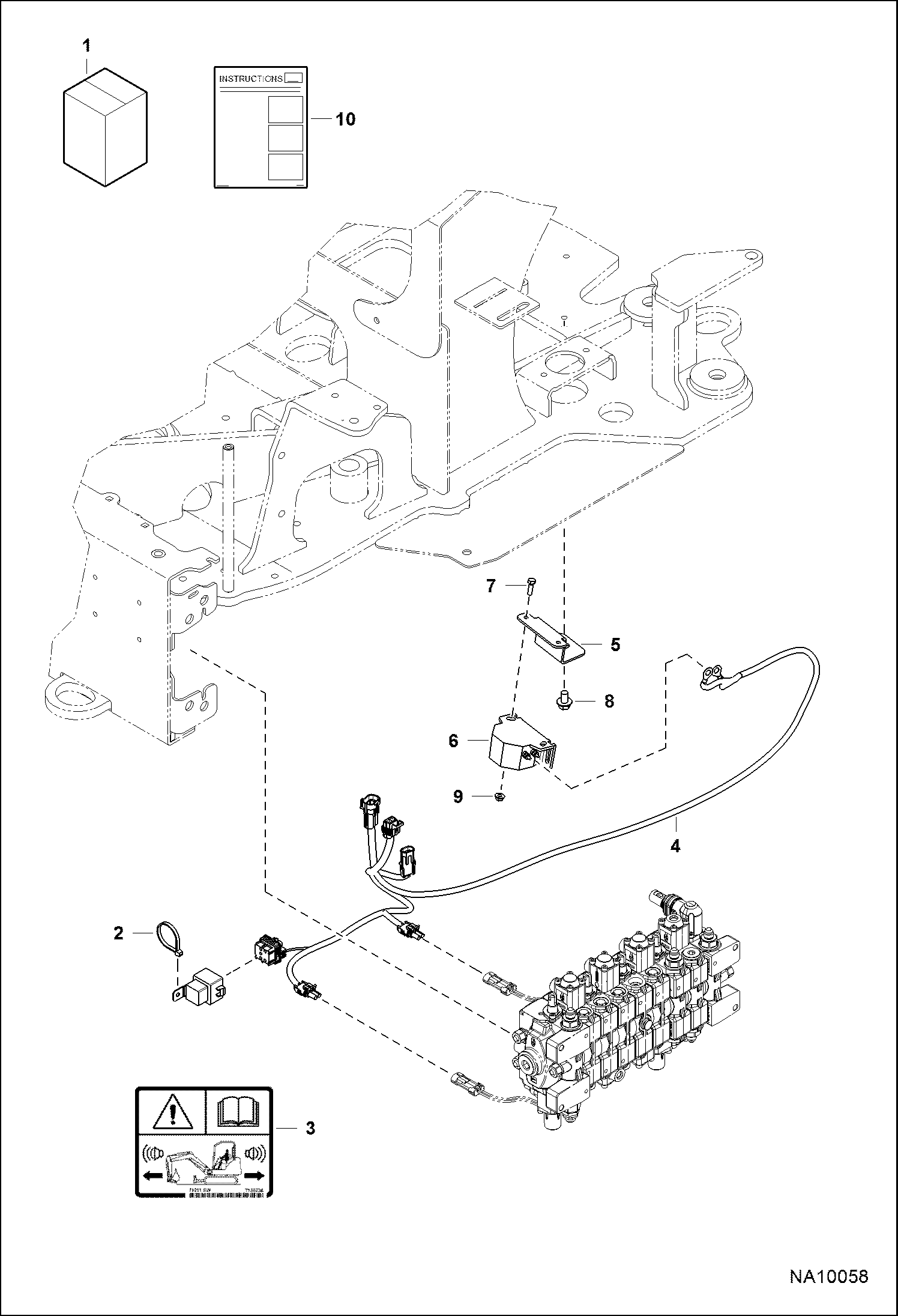 КОМПЛЕКТ СИГНАЛИЗАТОРА ДВИЖЕНИЯ