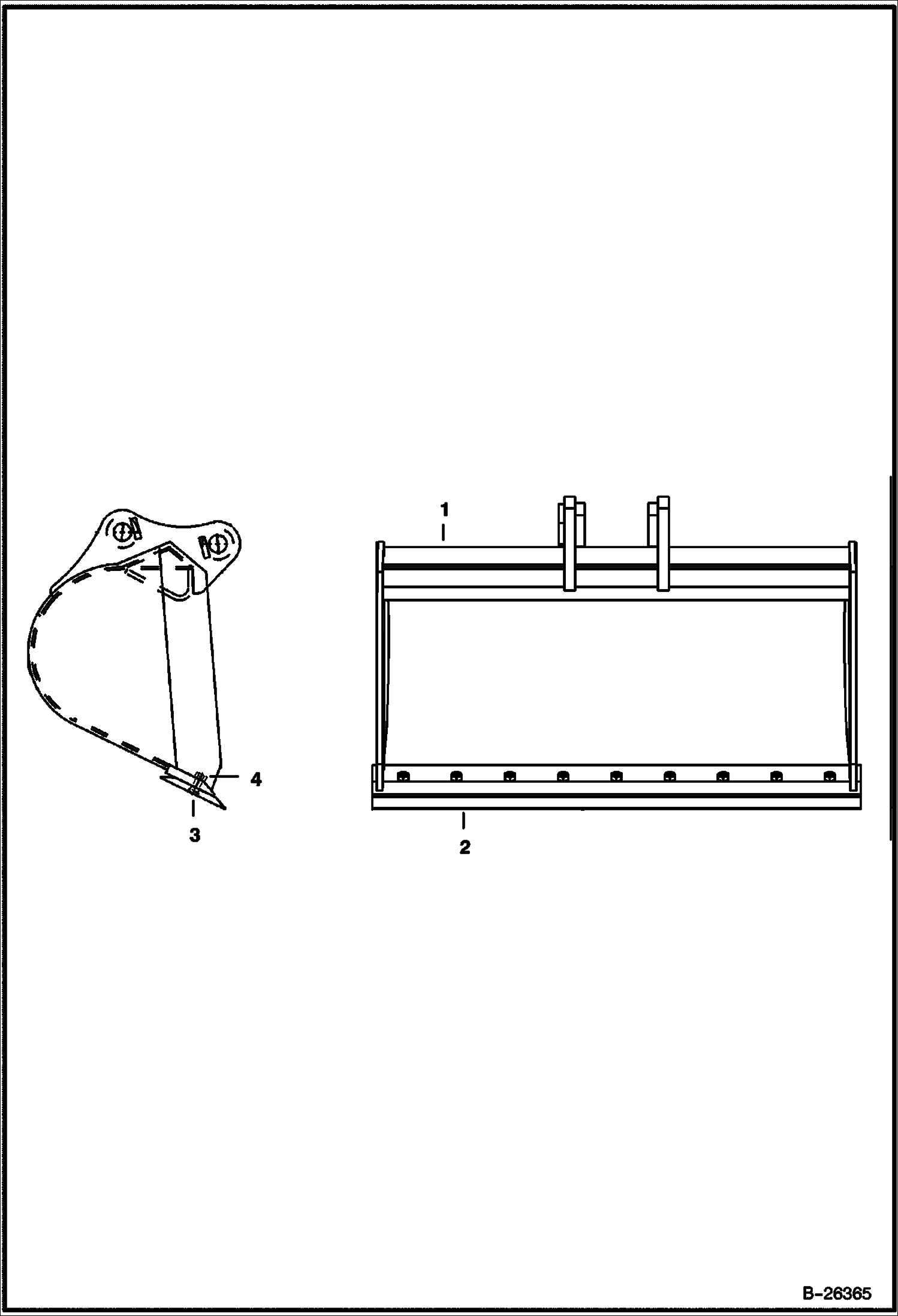 Схема КОВШ, 54-- ТРАНШЕЕКОПАТЕЛЬ WERK-BRAU