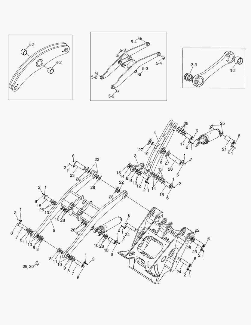 5135 FRONT ASSY-SUPER LONG BOOM(RICE MILL) [10594~]
