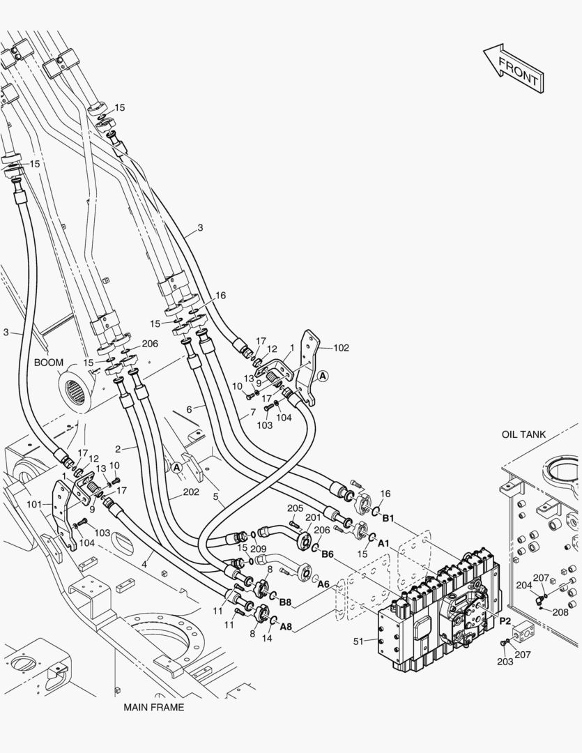 ГЛАВНАЯ МАГИСТРАЛЬ - ШАРНИРНАЯ СТРЕЛА