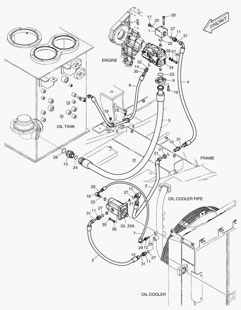 ГЛАВНАЯ МАГИСТРАЛЬ(6) - ПРИВОД ВЕНТИЛЯТОРА
