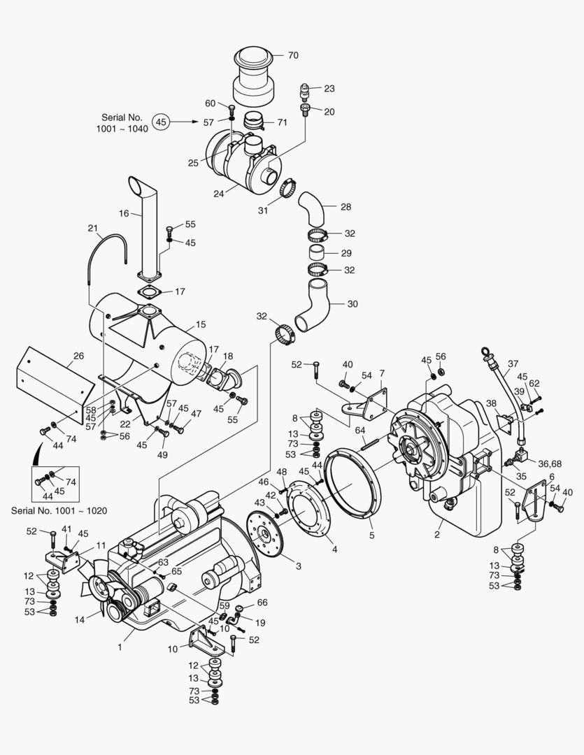 1110 ENGINE & TRANSMISSION