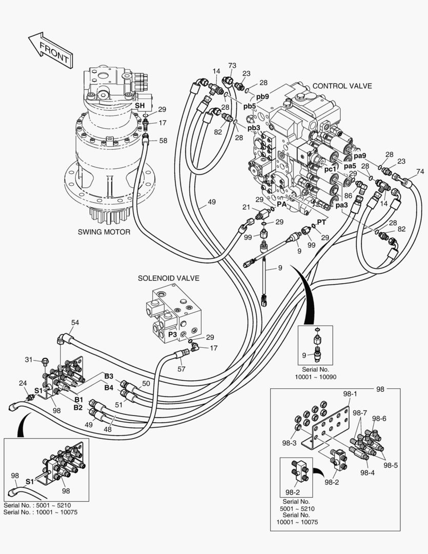 Спецтехника ТРУБОПРОВОД СЕРВОУПРАВЛЕНИЯ(3) - главное фото