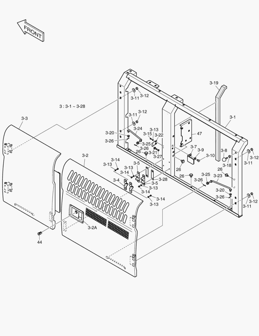 БОКОВАЯ ДВЕРЬ - ЛЕВОСТОРОННИЙ