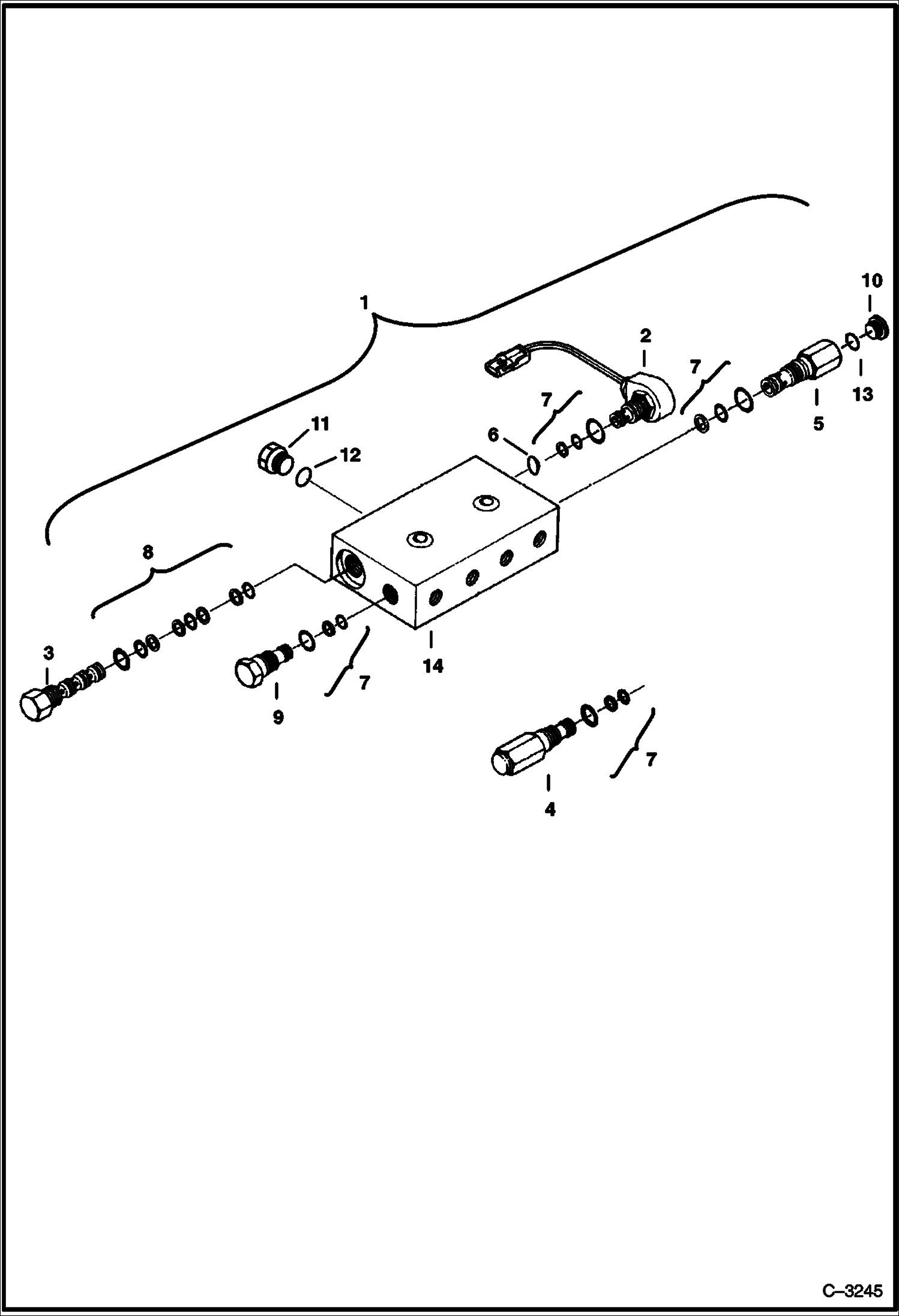 Схема СОЛЕНОИДНЫЙ КЛАПАН