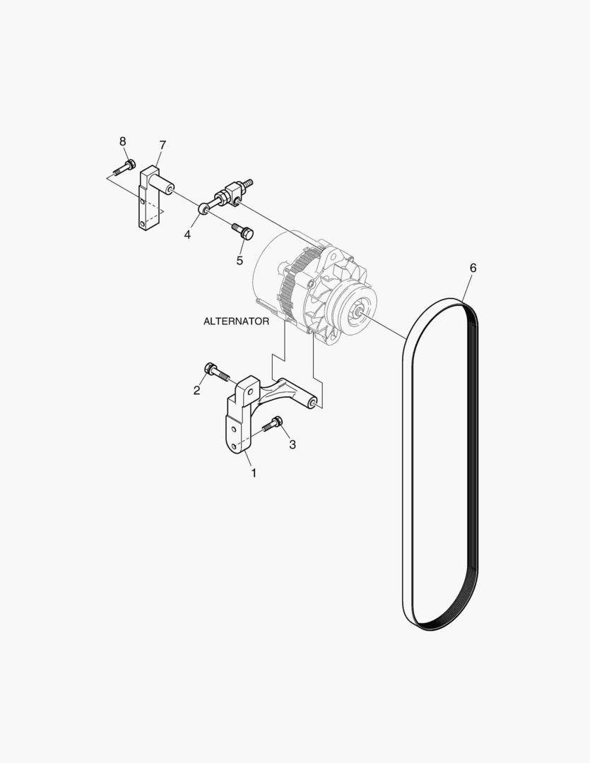 УСТАНОВКА ГЕНЕРАТОРА ПЕРЕМЕННОГО ТОКА