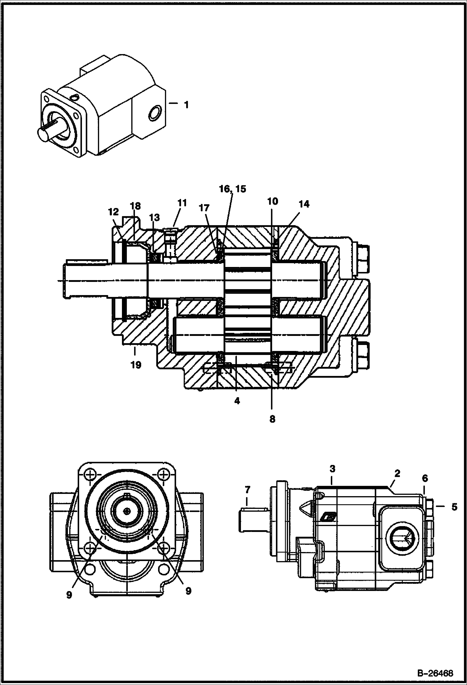 8B ИЗМЕЛЬЧИТЕЛЬ ДРЕВЕСНЫХ ОТХОДОВ ЭЛЕКТРОДВИГАТЕЛЬ РЕЗАКА