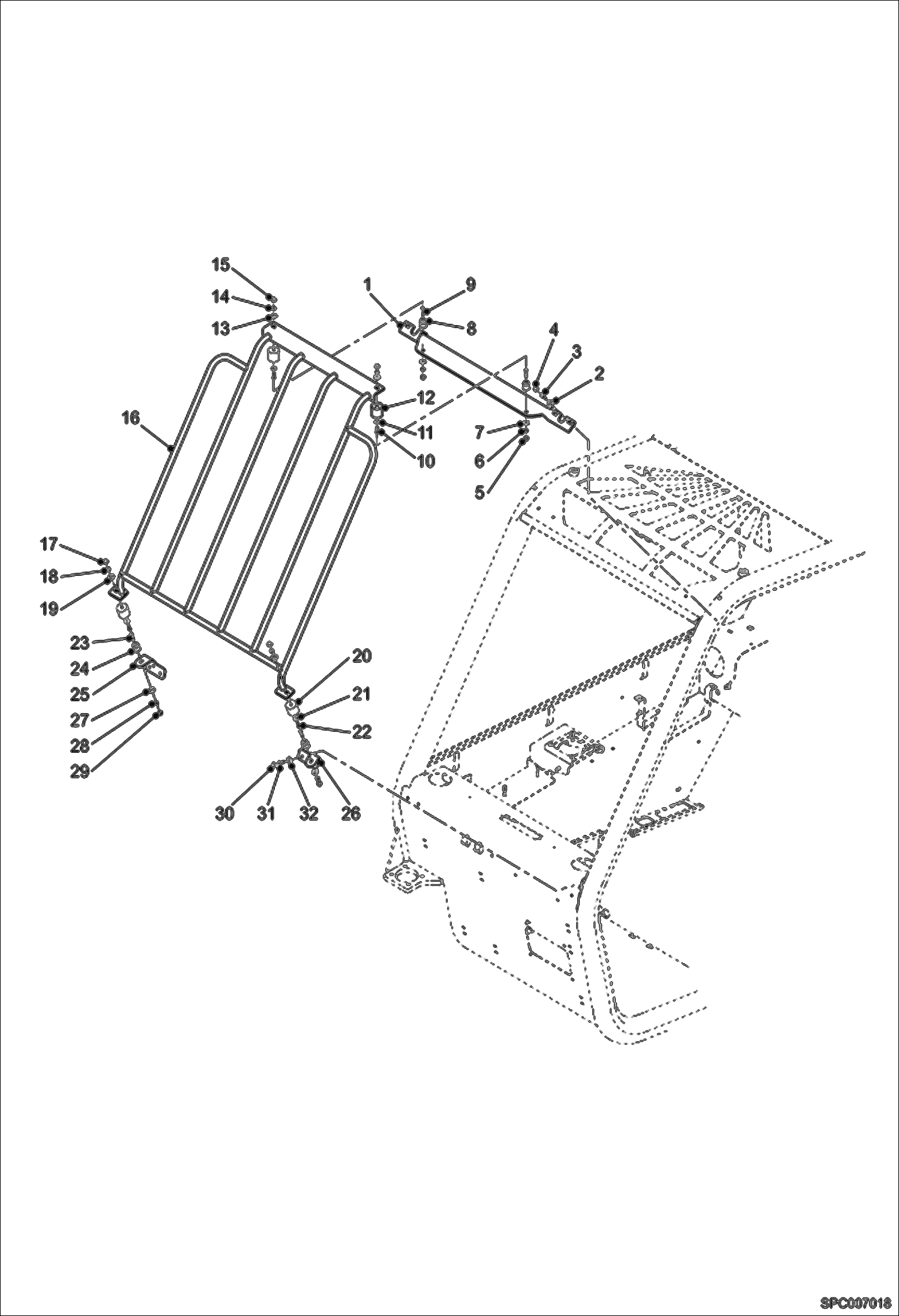ЗАЩИТНАЯ РЕШЕТКА ВЕТРОВОГО СТЕКЛА