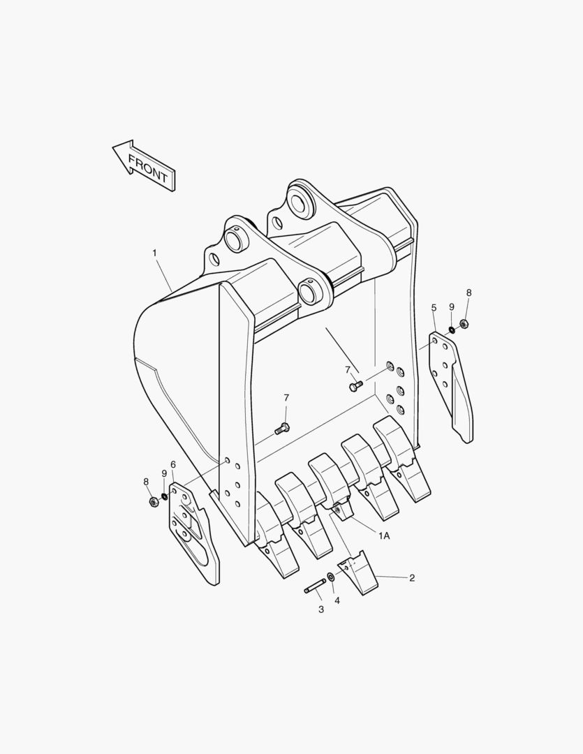 3120 BUCKET ASS`Y-0.83гЋҐ