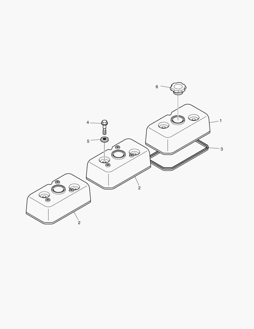 КРЫШКА ГОЛОВКИ ЦИЛИНДРА